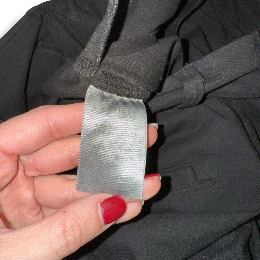 Frank & Eileen Lab 600 Murphy Billion Dollar Pants Size Small Black Stretch‎